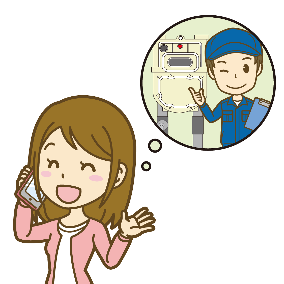 ガスや電気の回線手続きや契約などお済みですか？